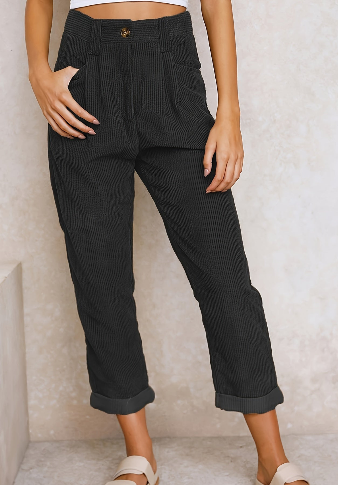 Chloe | Women's High-Waisted Pants