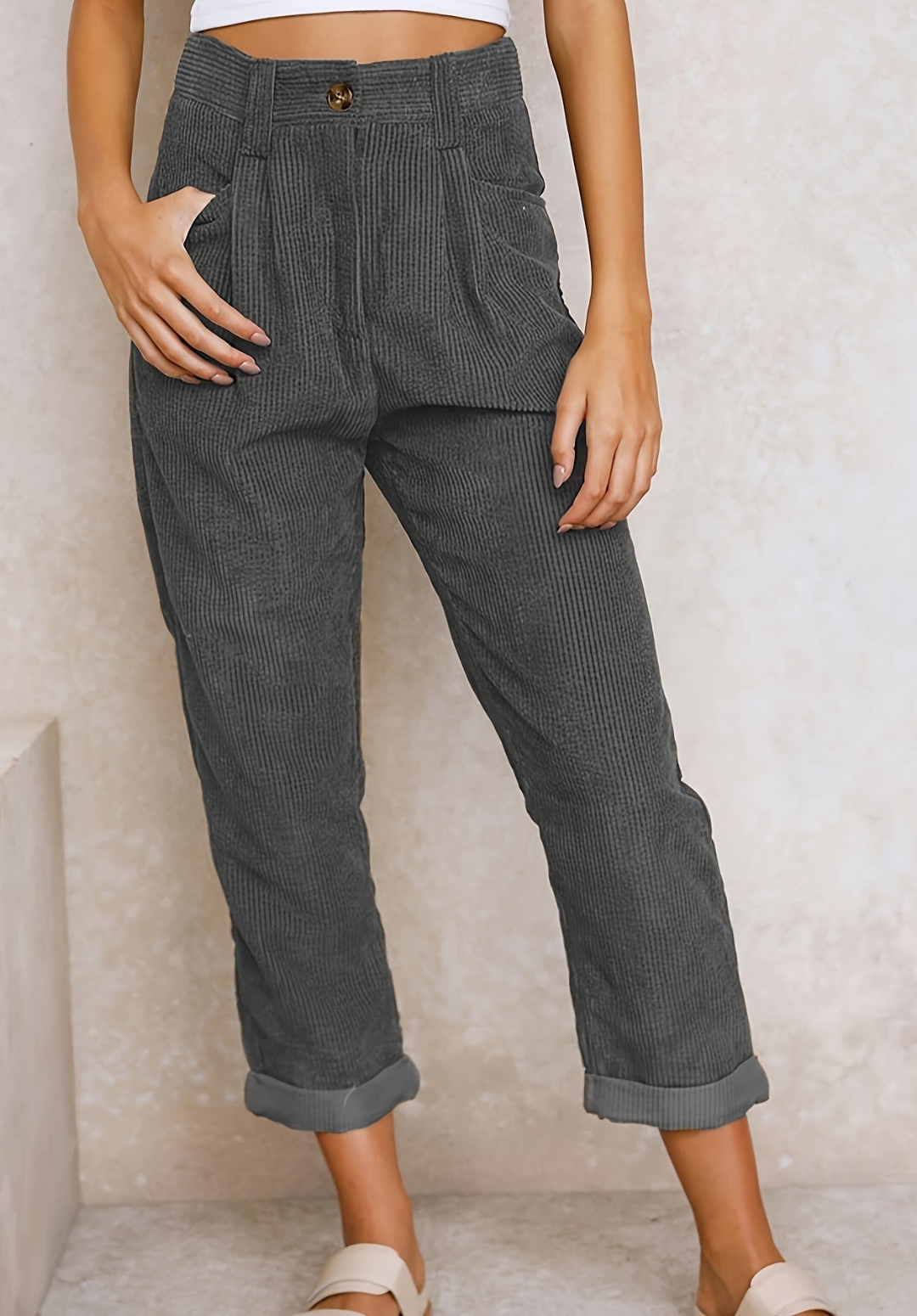 Chloe | Women's High-Waisted Pants